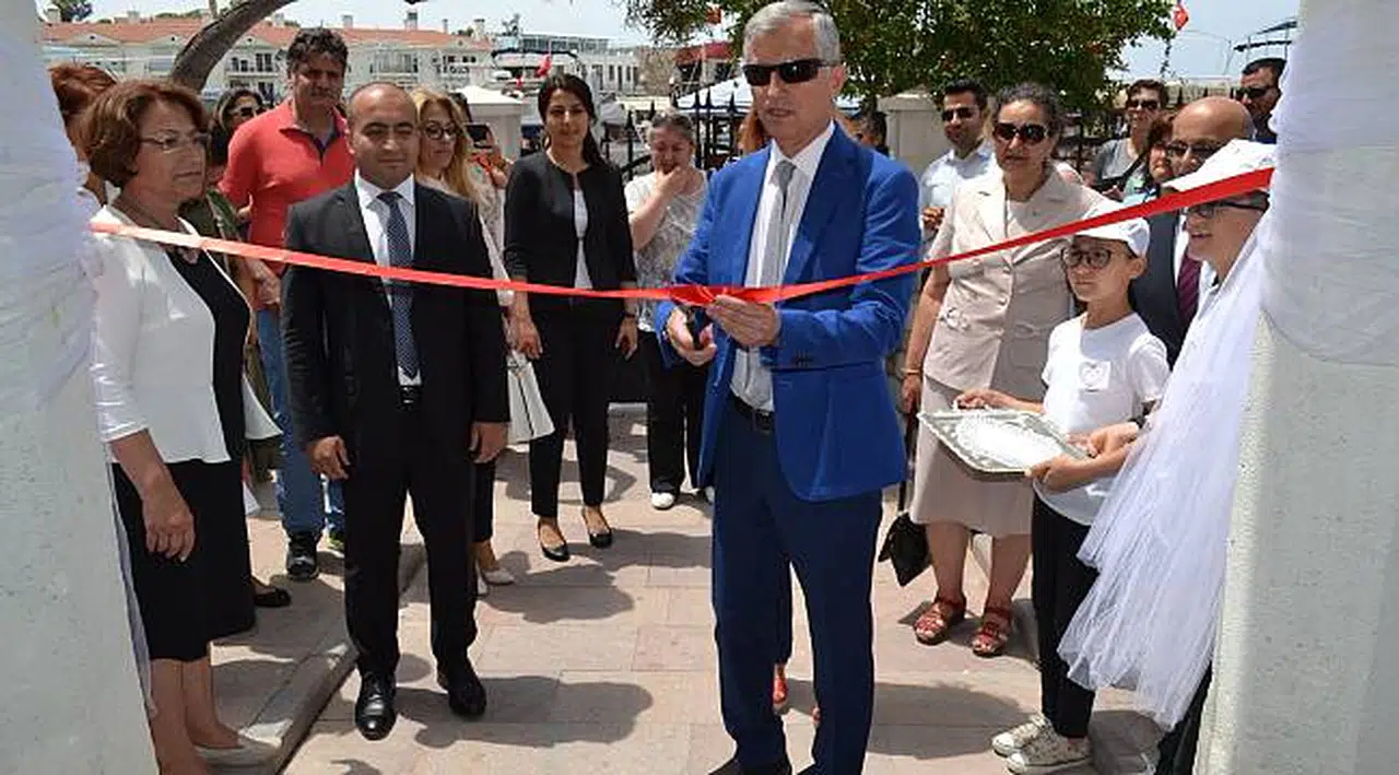 “Foça’yı Seviyorum Kültürel Mirasıma Sahip Çıkıyorum “Sergisi Açıldı.
