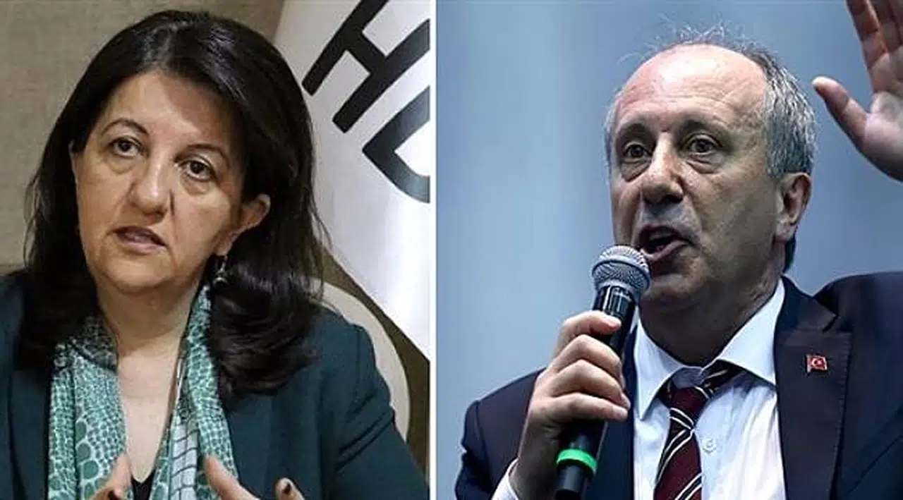 HDP'den 'Muharrem İnce' yorumu: Yolları açık olsun