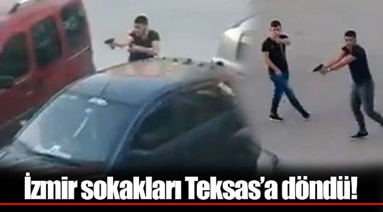 İzmir sokakları Teksas’a döndü!
