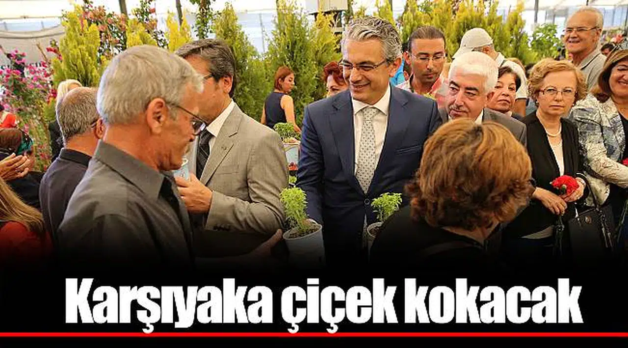Karşıyaka çiçek kokacak
