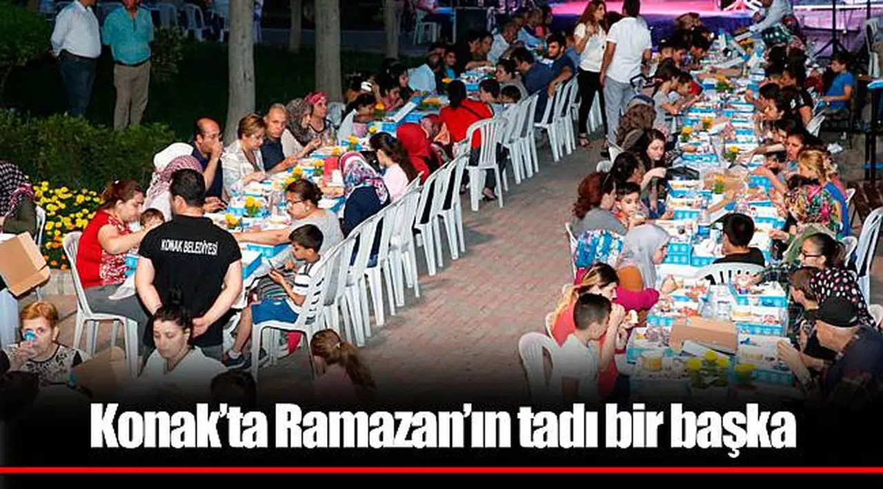 Konak’ta Ramazan’ın tadı bir başka