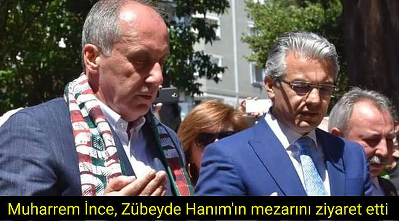 Muharrem İnce, Zübeyde Hanım'ın mezarını ziyaret etti