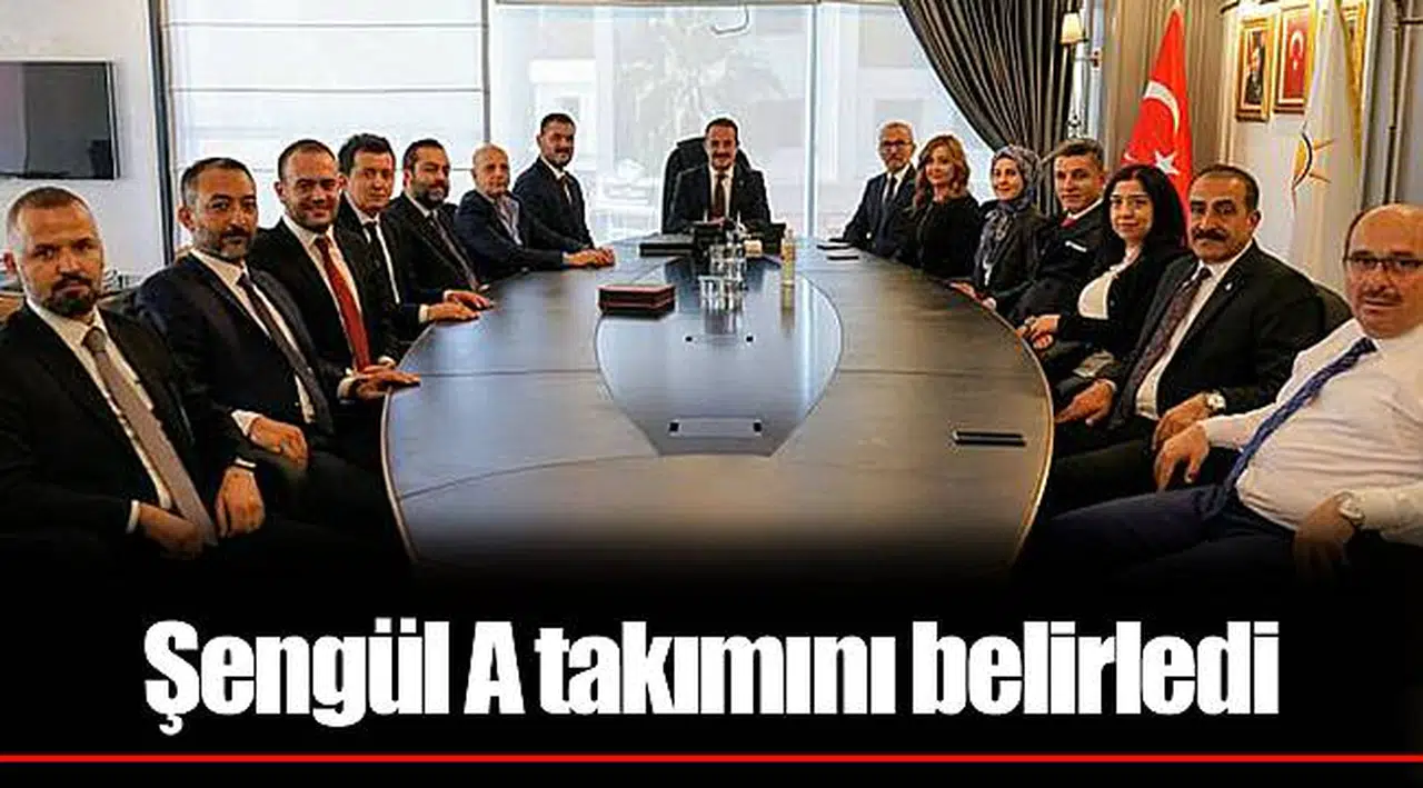 Şengül A takımını belirledi
