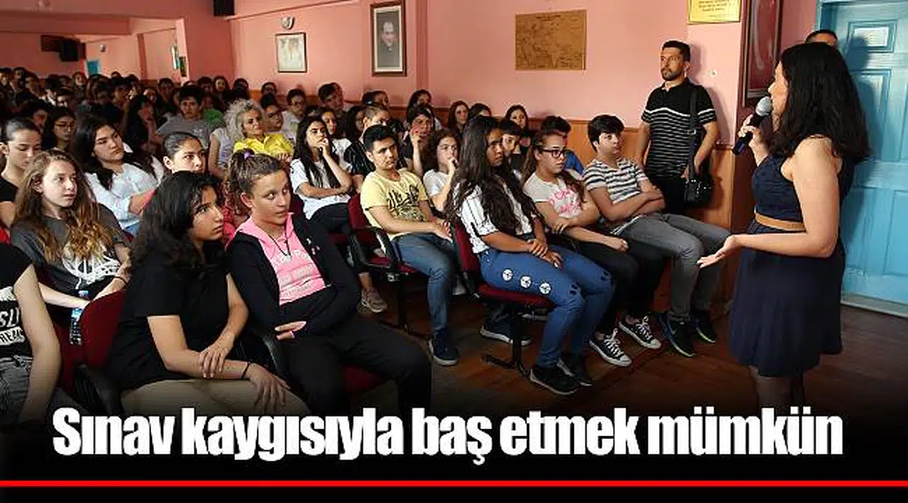 Sınav kaygısıyla baş etmek mümkün