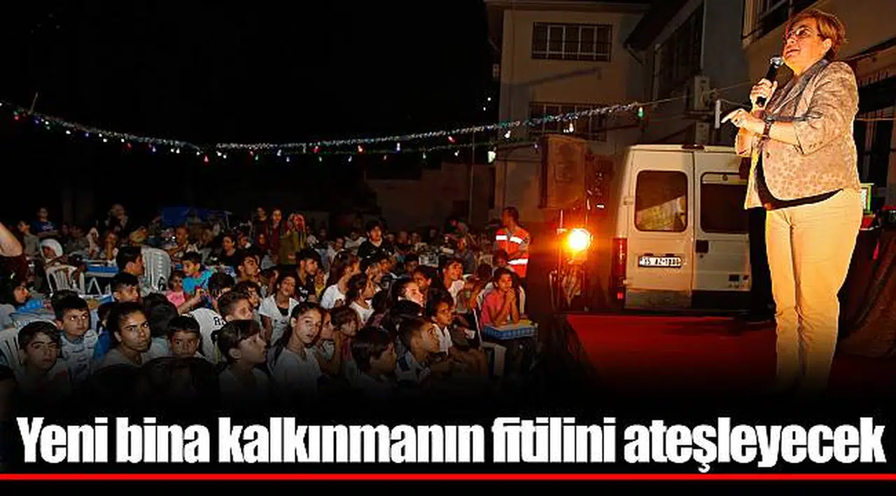 Yeni bina kalkınmanın fitilini ateşleyecek