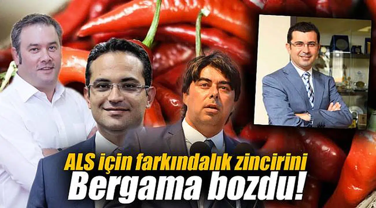 ALS için farkındalık zincirini Bergama bozdu!