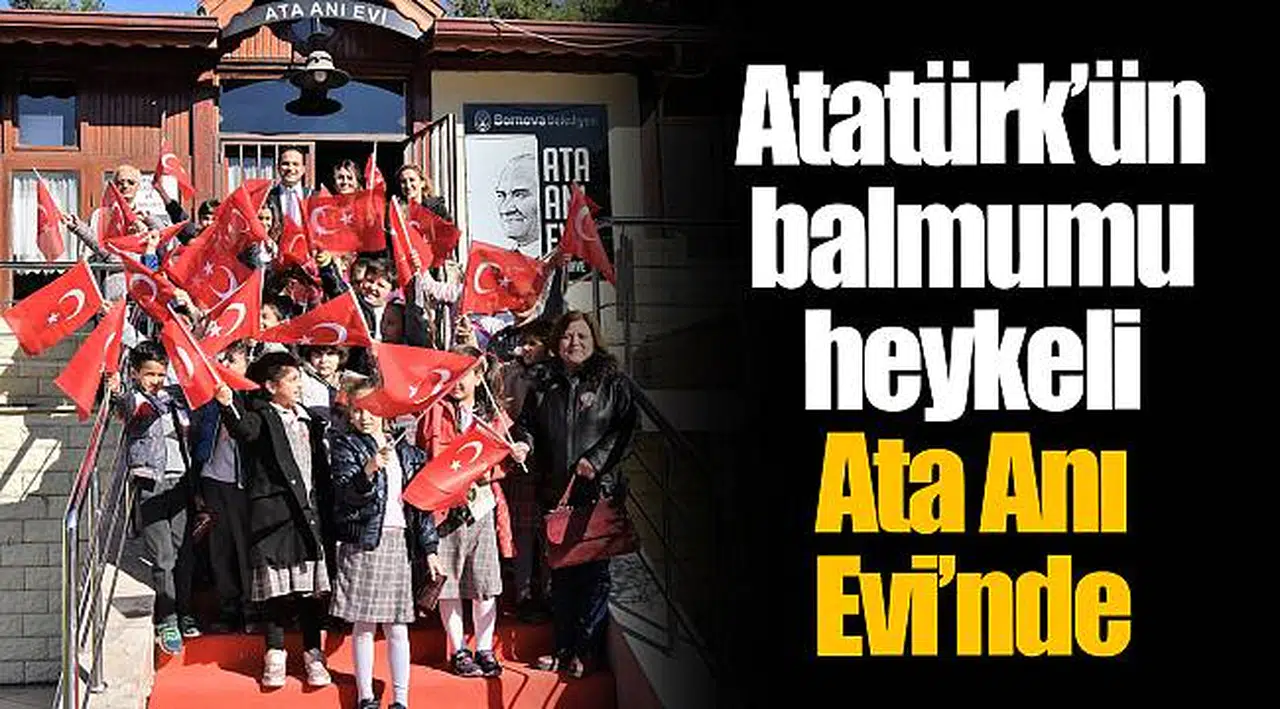 Atatürk’ün balmumu heykeli Ata Anı Evi’nde
