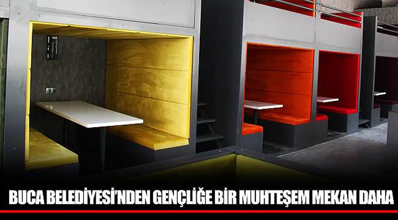 BUCA BELEDİYESİ’NDEN GENÇLİĞE BİR MUHTEŞEM MEKAN DAHA