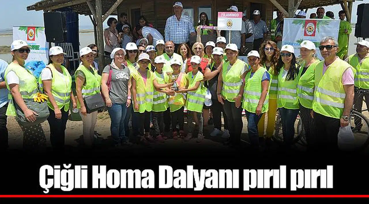 Çiğli Homa Dalyanı pırıl pırıl