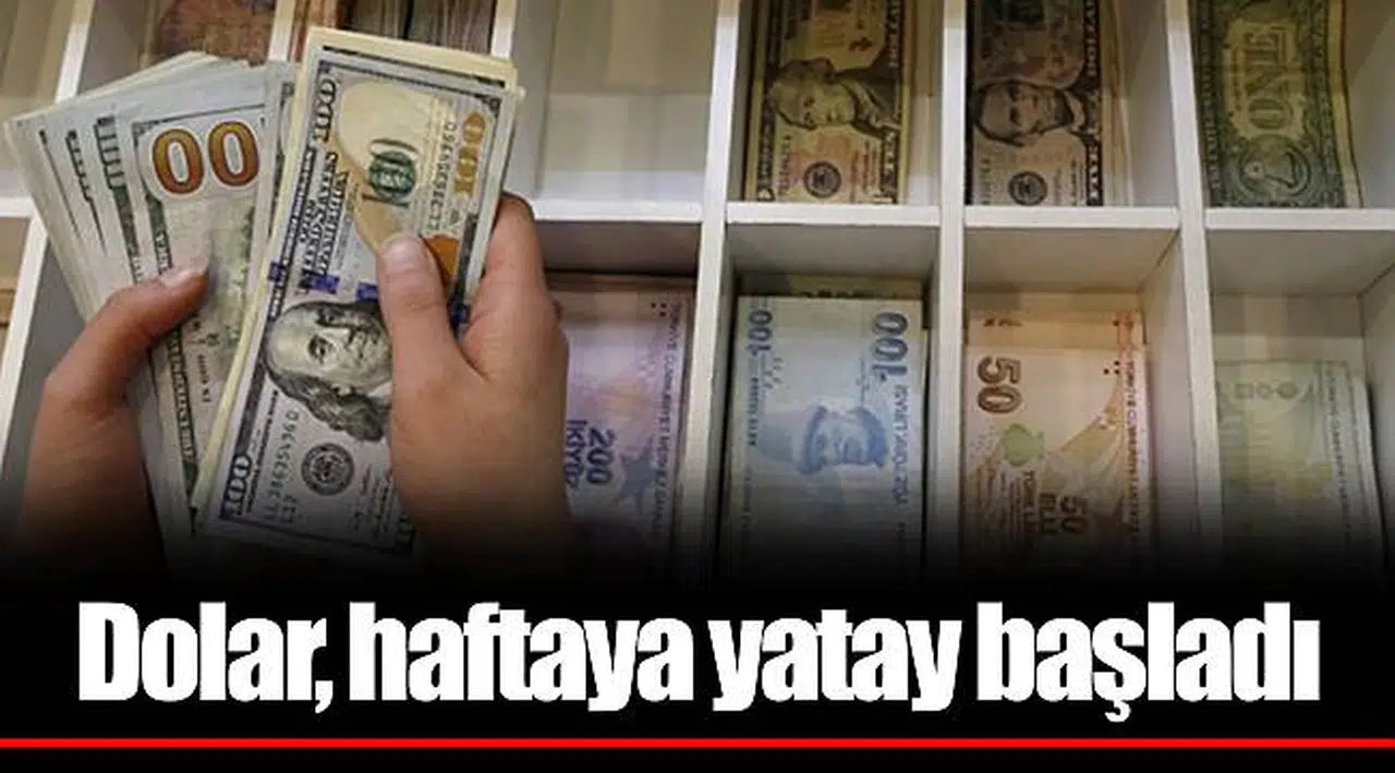 Dolar, haftaya yatay başladı