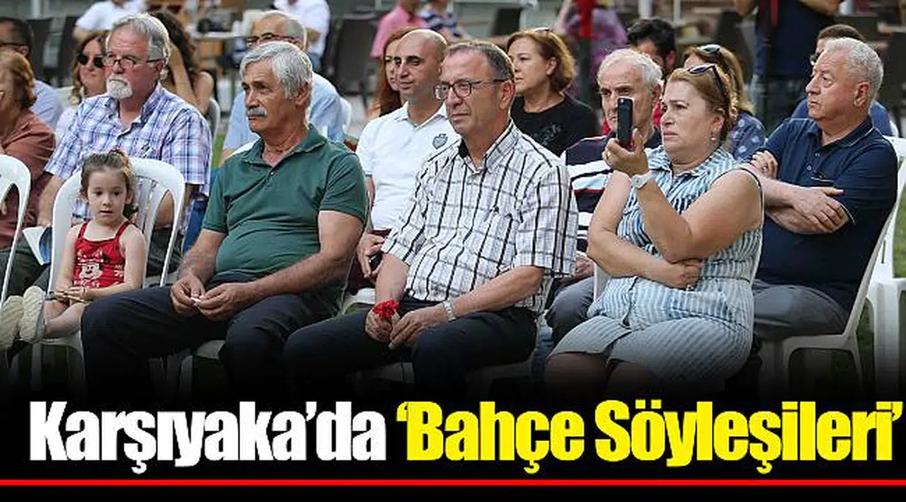 Karşıyaka’da ‘Bahçe Söyleşileri’