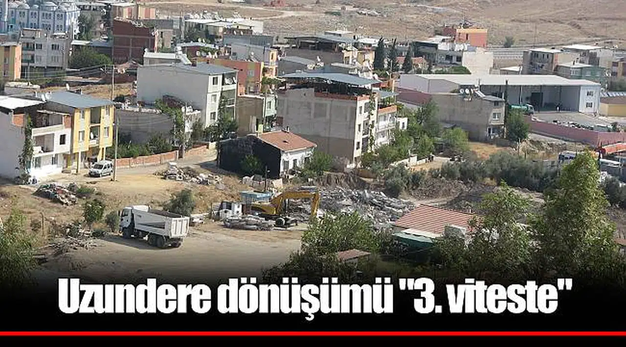 Uzundere dönüşümü "3. viteste"