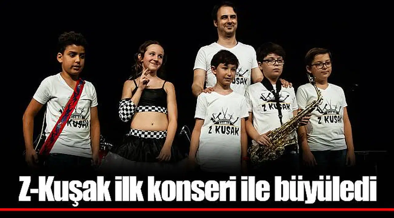 Z-Kuşak ilk konseri ile büyüledi