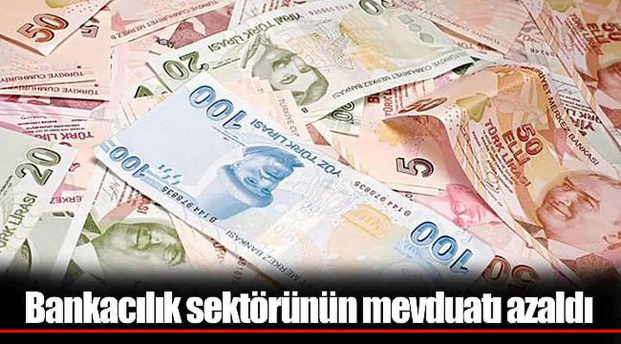 Bankacılık sektörünün mevduatı azaldı