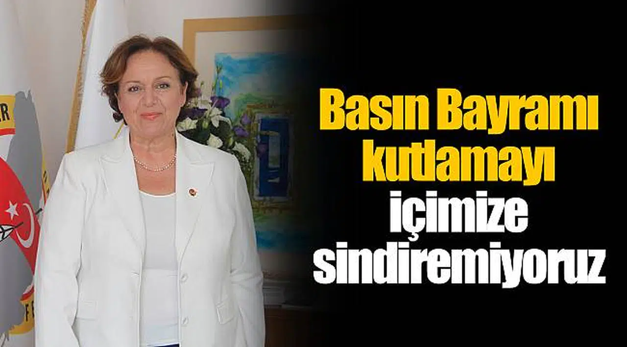 Basın Bayramı kutlamayı içimize sindiremiyoruz