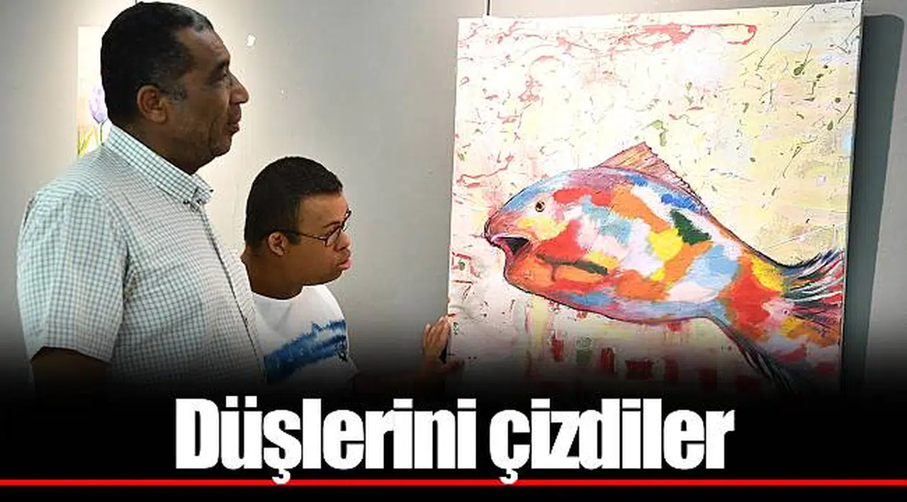 Düşlerini çizdiler