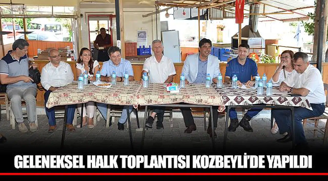 GELENEKSEL HALK TOPLANTISI KOZBEYLİ’DE YAPILDI