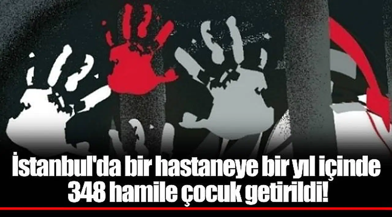 İstanbul'da bir hastaneye bir yıl içinde 348 hamile çocuk getirildi!