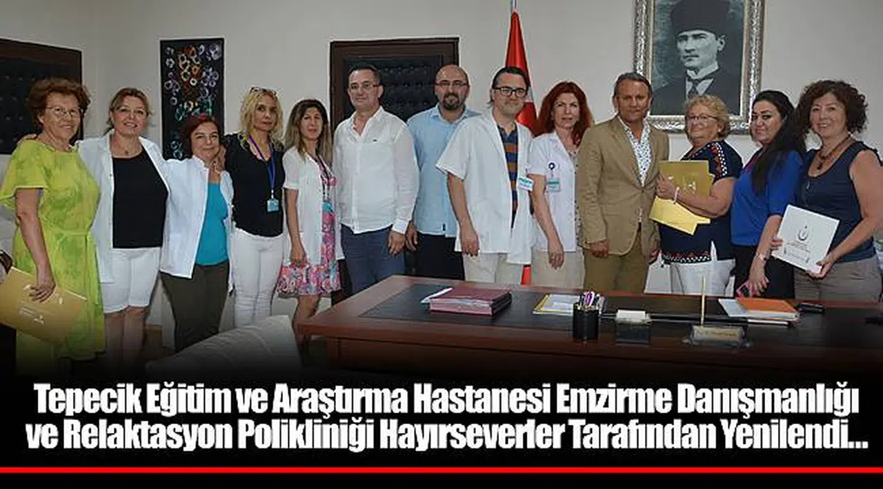 Tepecik Eğitim ve Araştırma Hastanesi Emzirme Danışmanlığı ve Relaktasyon Polikliniği Hayırseverler Tarafından Yenilendi…