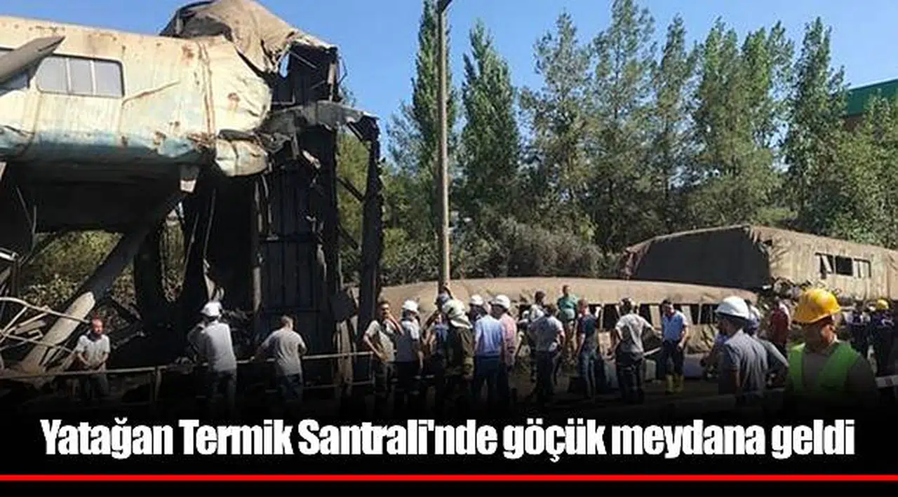 Yatağan Termik Santrali'nde göçük meydana geldi