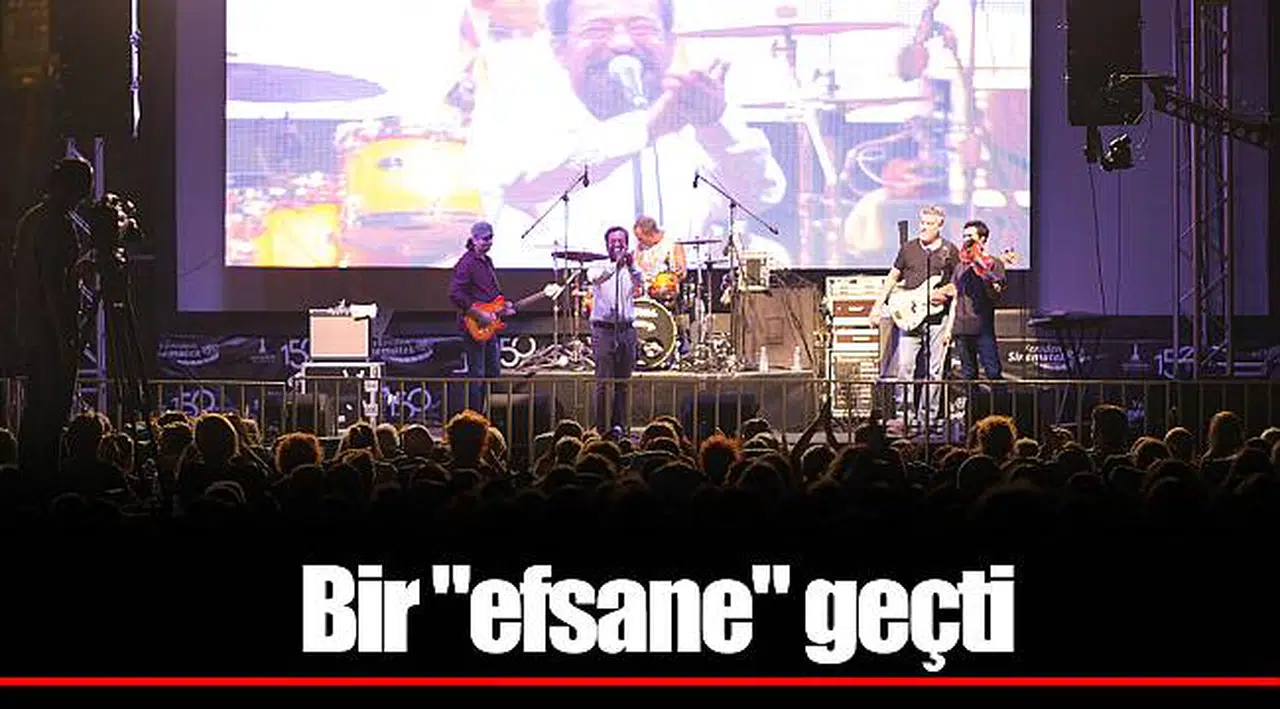 Bir "efsane" geçti