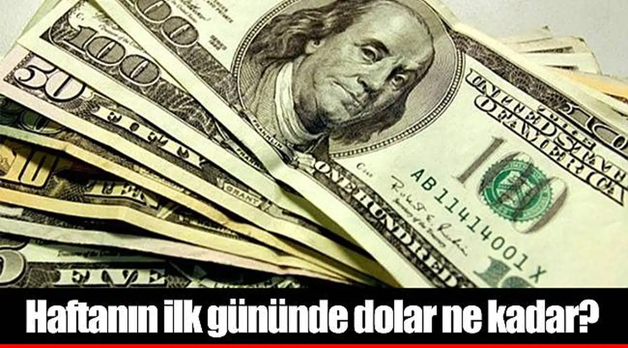 Haftanın ilk gününde dolar ne kadar?