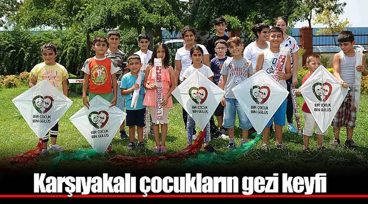 Karşıyakalı çocukların gezi keyfi 