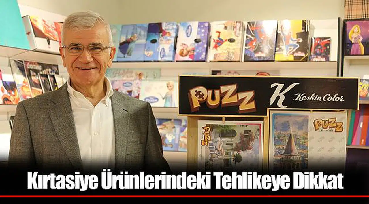 Kırtasiye Ürünlerindeki Tehlikeye Dikkat