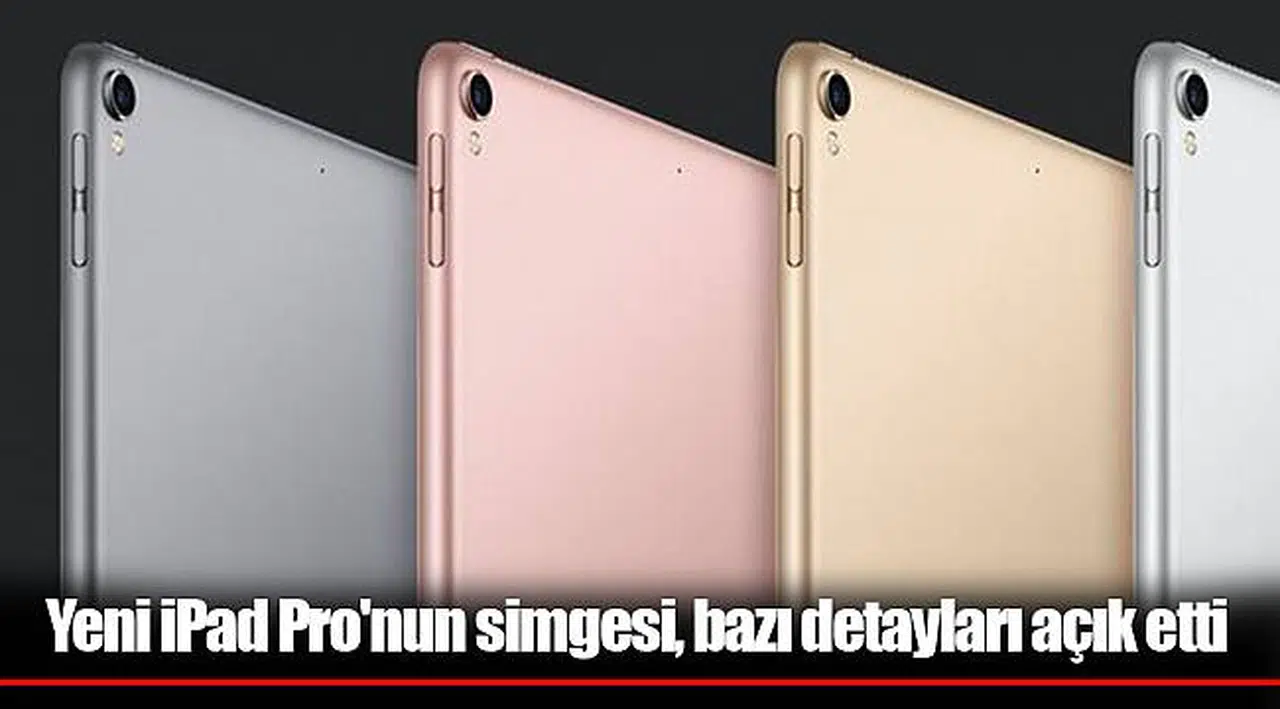 Yeni iPad Pro'nun simgesi, bazı detayları açık etti