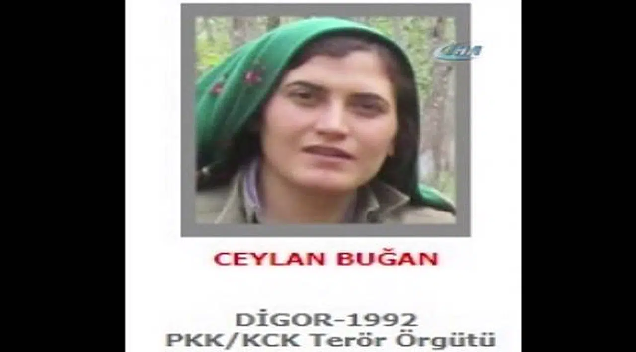 300 bin lira ödülle aranan kadın terörist Ceylan Buğan öldürüldü