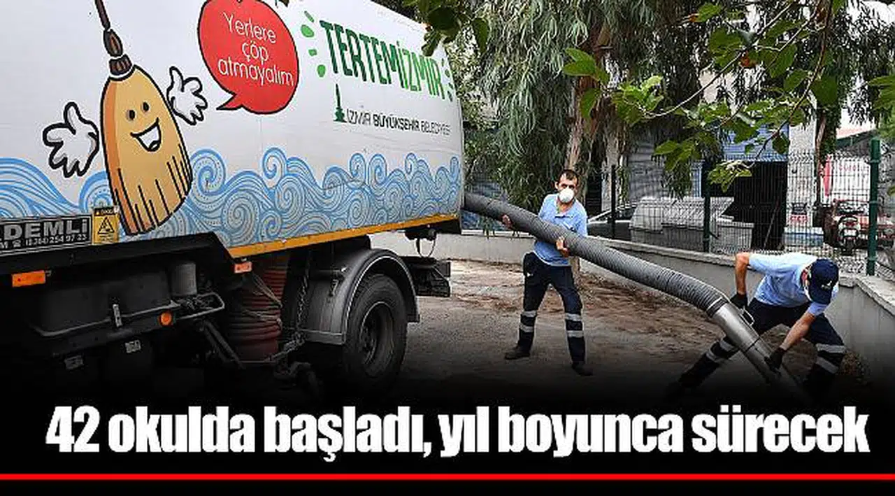 42 okulda başladı, yıl boyunca sürecek
