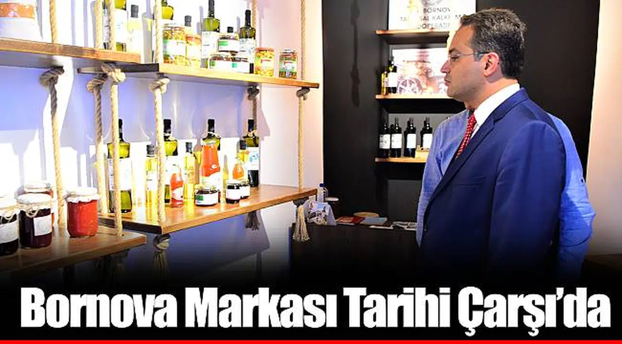 Bornova Markası Tarihi Çarşı’da