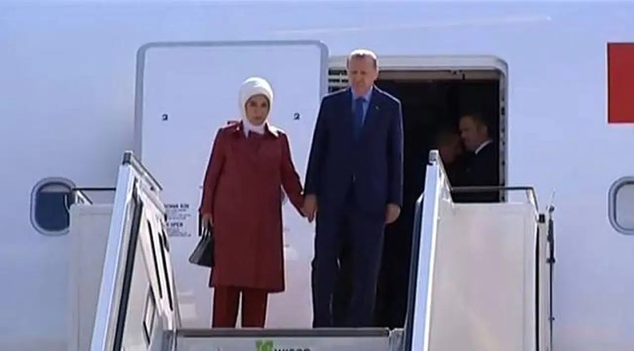 Cumhurbaşkanı Erdoğan Almanya'da!