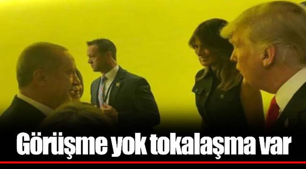 Görüşme yok tokalaşma var