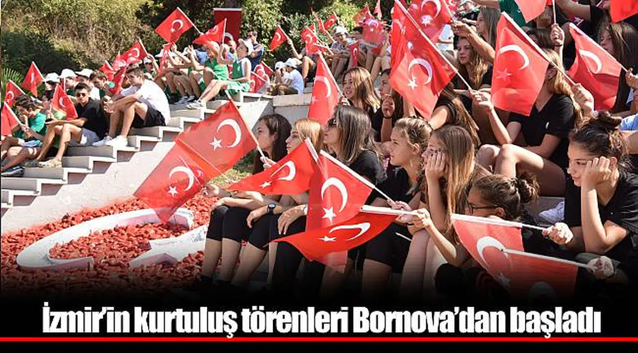 İzmir’in kurtuluş törenleri Bornova’dan başladı