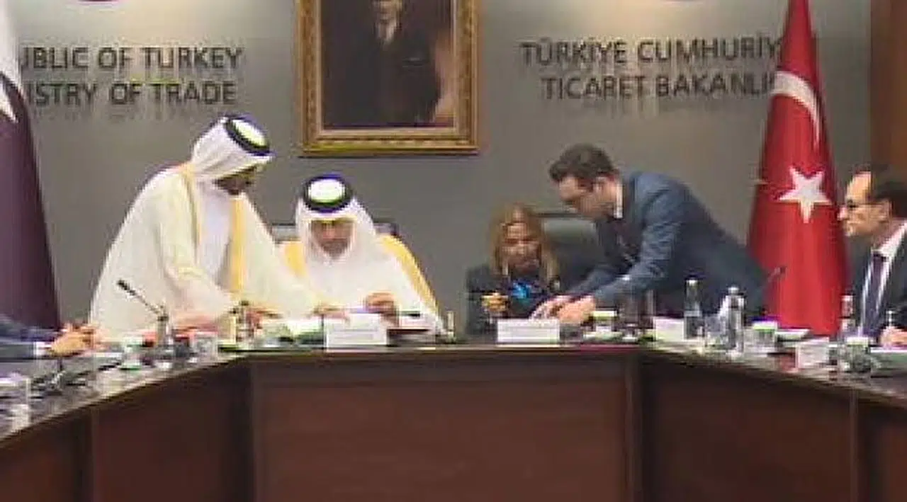 Katar ile çok önemli imza