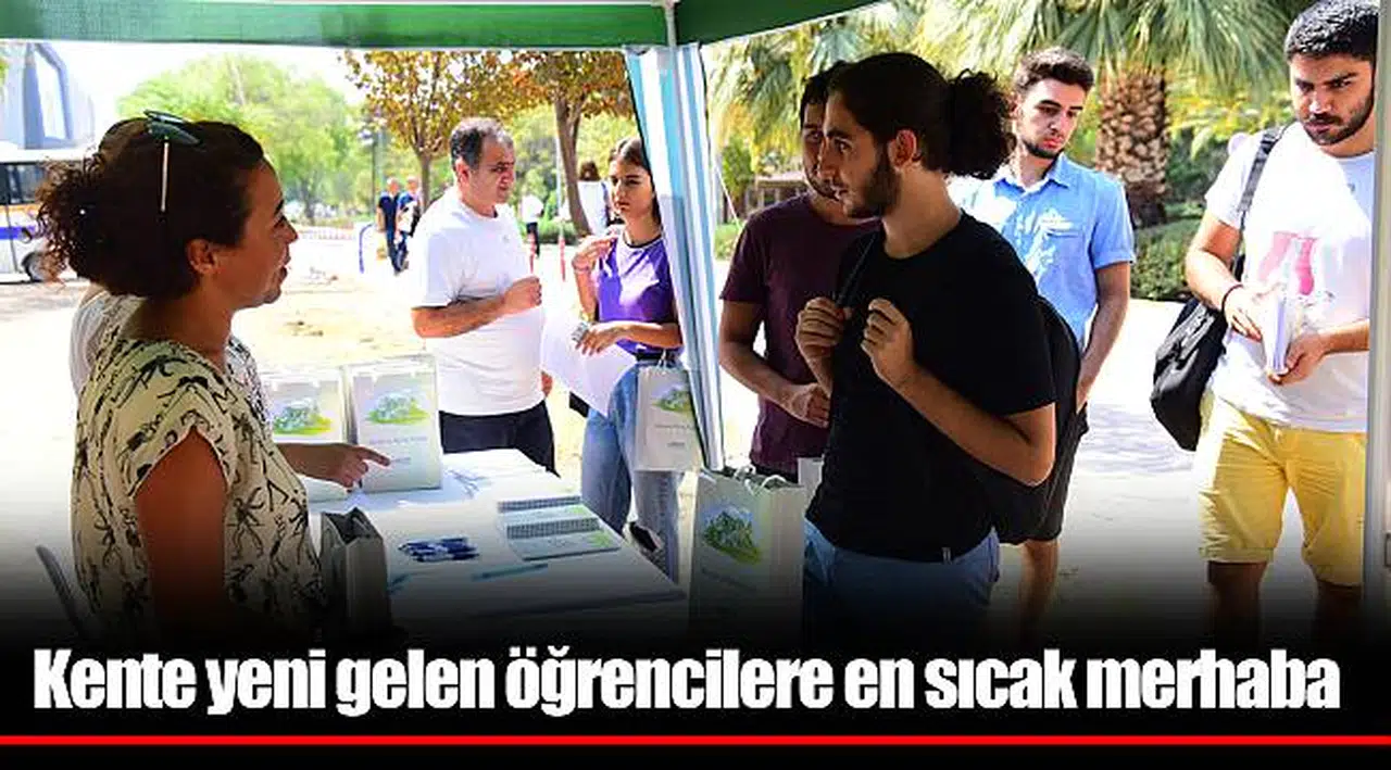 Kente yeni gelen öğrencilere en sıcak merhaba