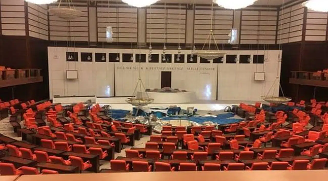 Meclis'te o bölüm artık yok