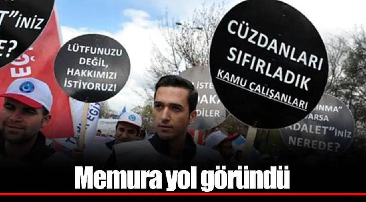 Memura yol göründü