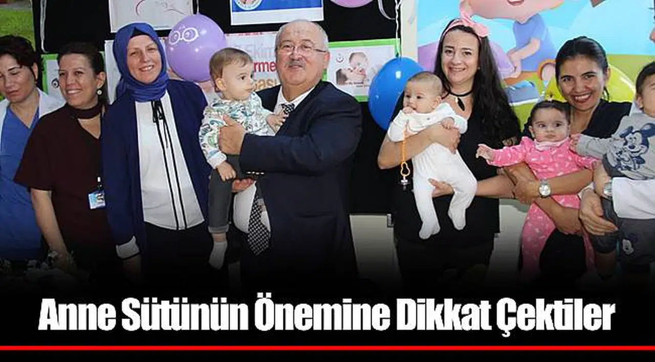 Anne Sütünün Önemine Dikkat Çektiler
