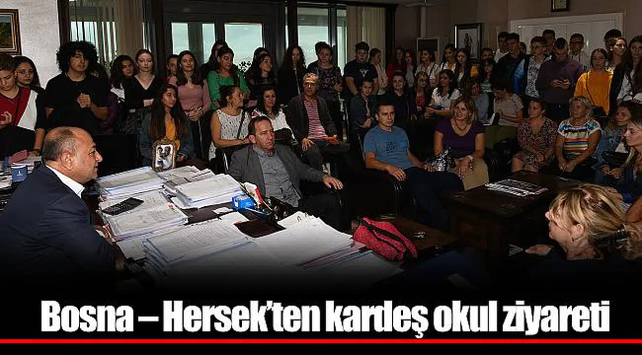  Bosna – Hersek’ten kardeş okul ziyareti