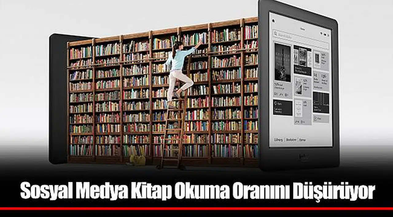 Sosyal Medya Kitap Okuma Oranını Düşürüyor