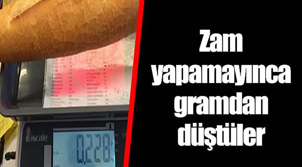 Zam yapamayınca gramdan düştüler