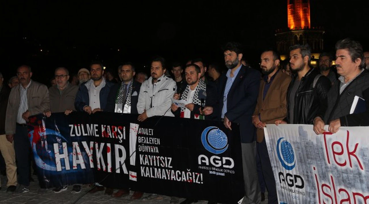 AGD’li Yılmaz: İsrail bütün insanlığın tehdididir