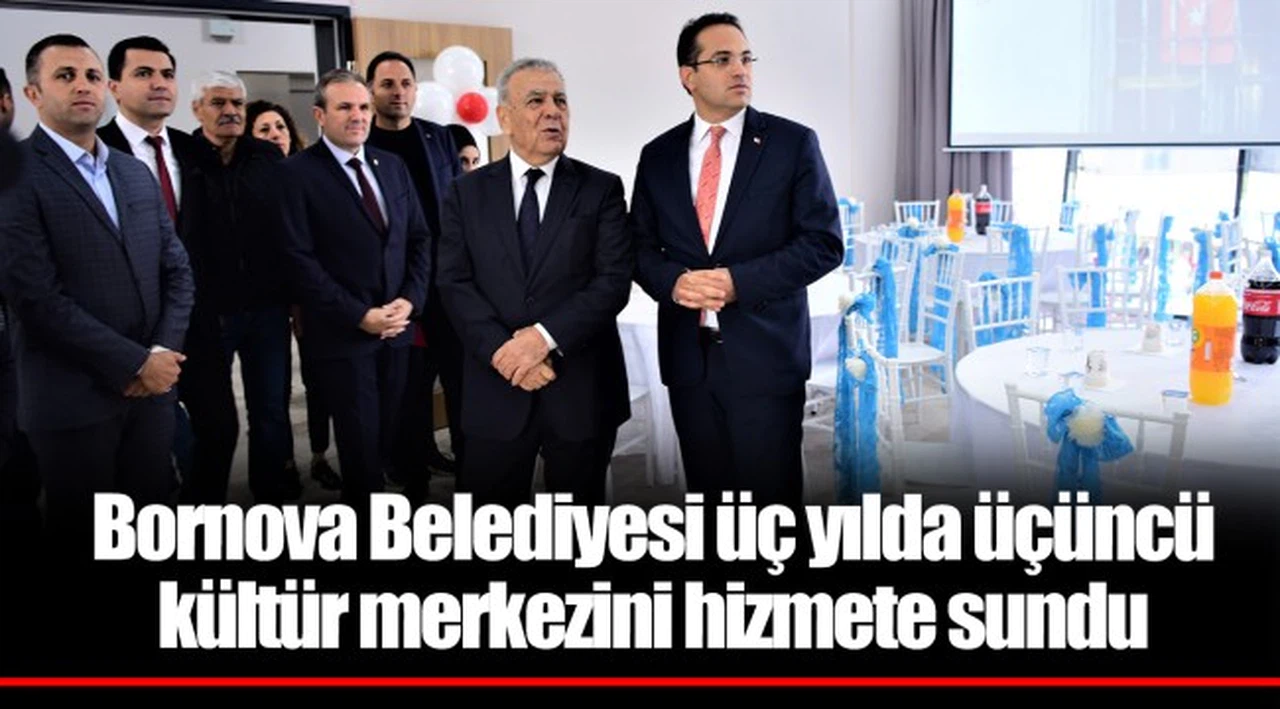 Bornova Belediyesi üç yılda üçüncü kültür merkezini hizmete sundu