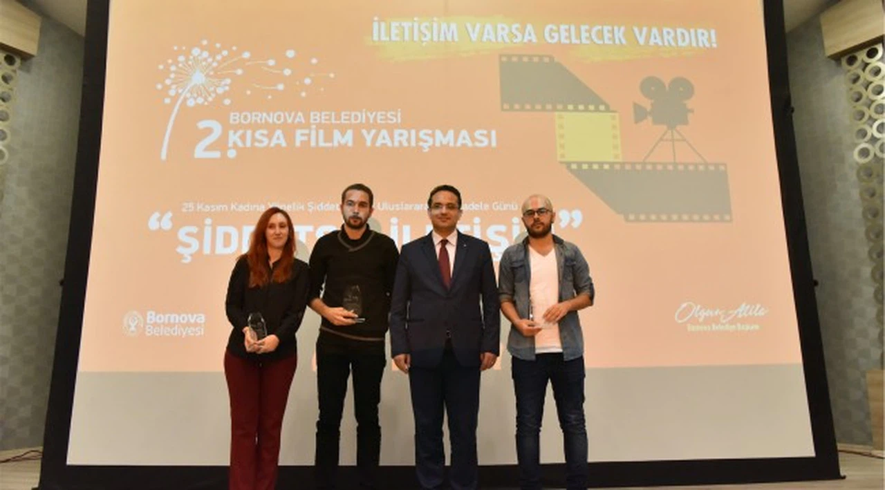 Bornova'da sinemanın diliyle şiddetsiz iletişim