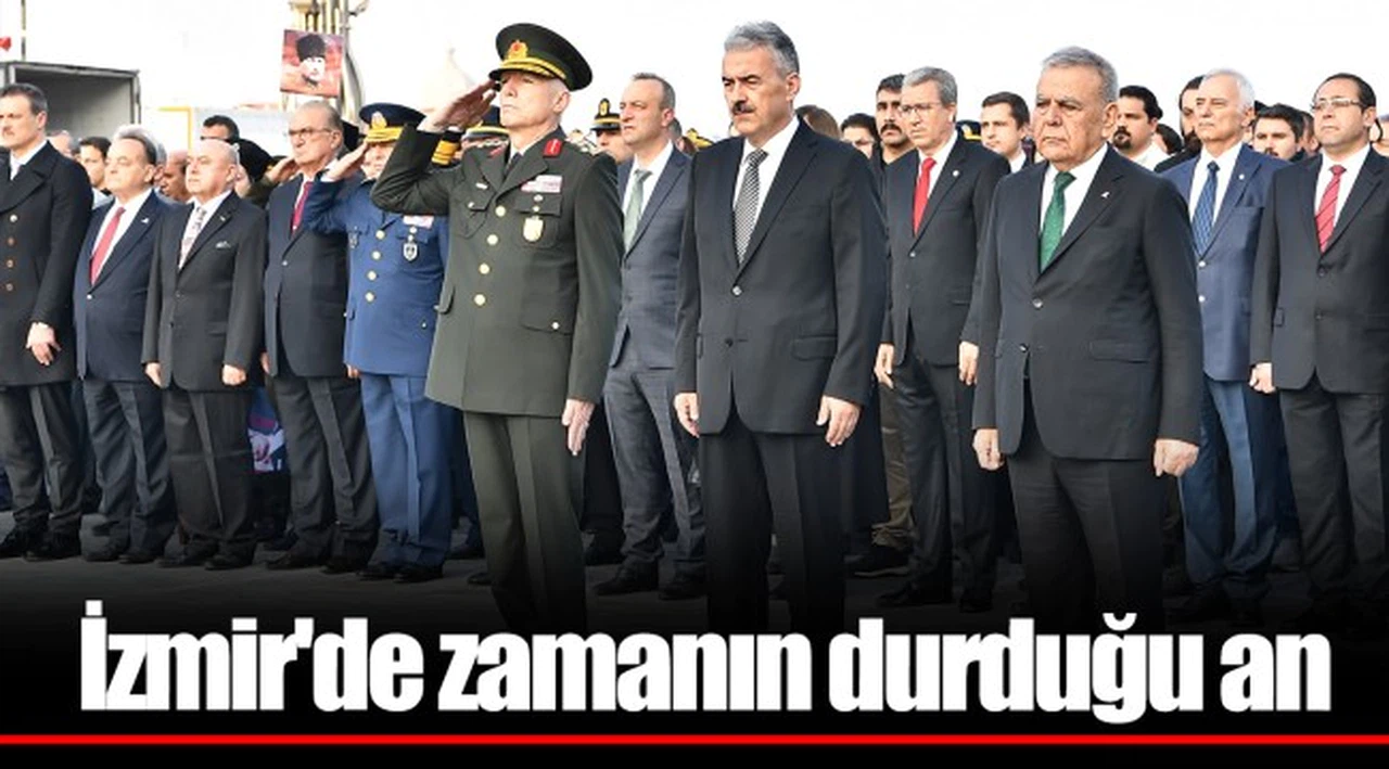 İzmir'de zamanın durduğu an