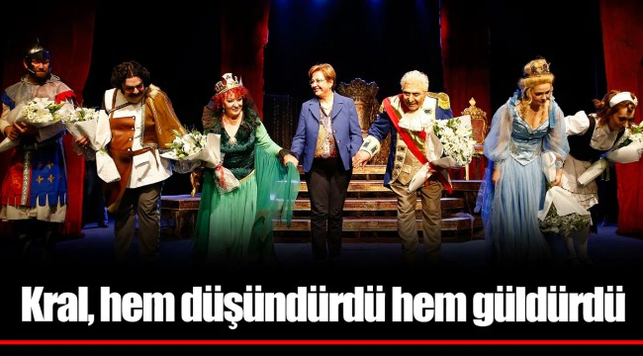 Kral, hem düşündürdü hem güldürdü 