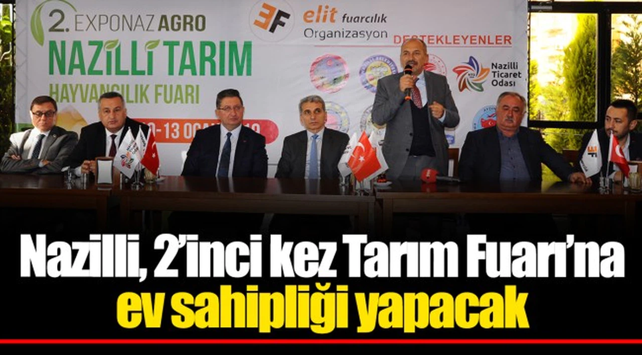 Nazilli, 2’inci kez Tarım  Fuarı’na ev sahipliği yapacak