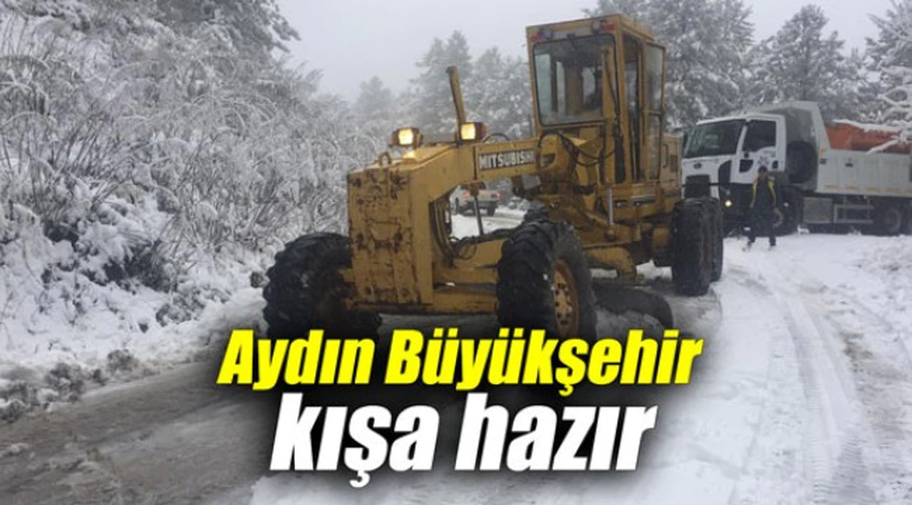 Aydın Büyükşehir kışa hazır